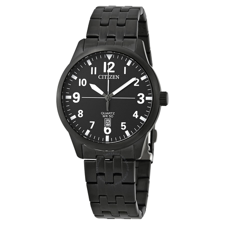 Citizen Quartz Black Dial Men's Watch BI1055-52E