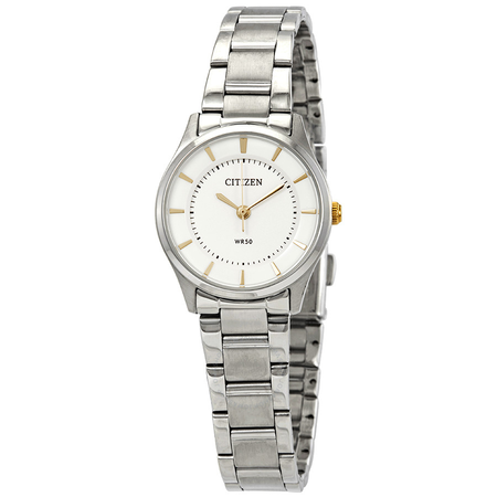 Citizen Quartz Silver Dial Ladies Watch ER0201-56B