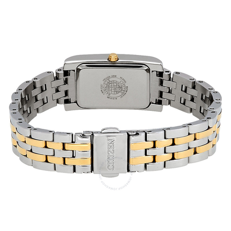 Citizen Silhouette Crystal Mother of Pearl Dial Ladies Watch EX1474-51D