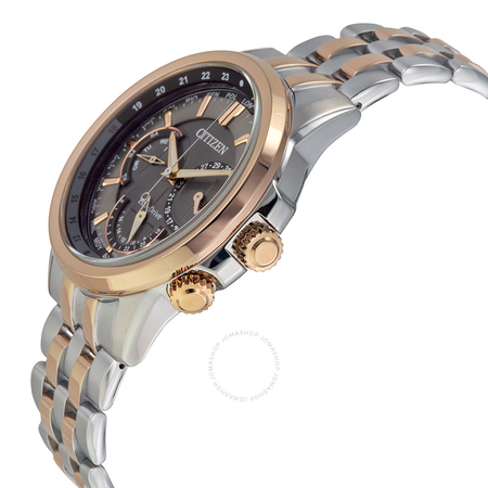 Citizen Calendrier Eco-Drive Dark Grey Dial Men's Watch BU2026-57H