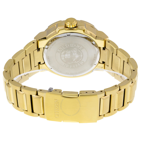 Citizen Endeavor Black Dial Gold-tone Men's Watch AW1422-50E