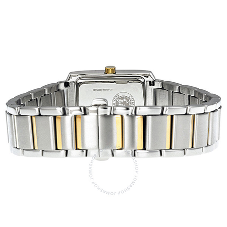 Citizen Palidoro Eco-Drive Diamond Mother of Pearl Dial Two-Tone Stainless Steel Ladies Watch EX1134-59D