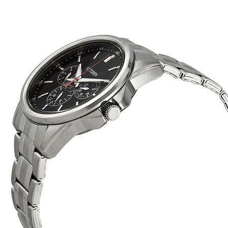 Citizen Quartz Black Dial Men's Watch AG8340-58E