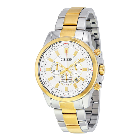 Citizen Chronograph White Dial Men's Watch AN8087-51A