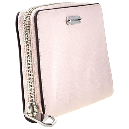 Rebecca Minkoff Ladies Zip Around Wallet Olivia Caviar Peony Lg Zip Around Wallet SU18EOCW45-687