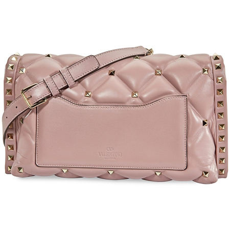 Valentino Candystud Quilted Shoulder Bag QW0B0B83NAP-I83