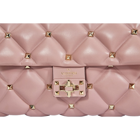 Valentino Candystud Quilted Shoulder Bag QW0B0B83NAP-I83