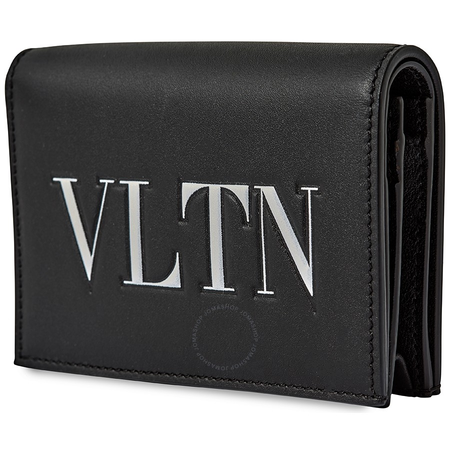 Valentino Ladies Roseau Black Flap French Wallet P0P39 RCH 0NI