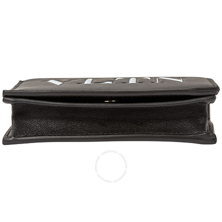 Valentino Ladies Roseau Black Flap French Wallet P0P39 RCH 0NI
