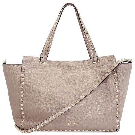 Valentino Medium Rockstud Tote- Poudre RW0B0970VSF P45