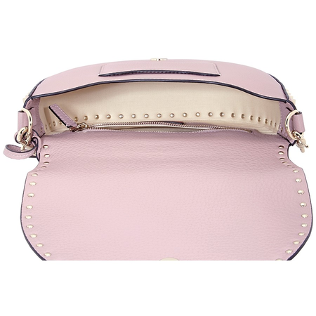 Valentino Pebbled Leather Crossbody- Lip Pink QW0B0A87VSL-I83
