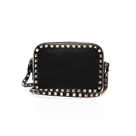 Valentino Rockstud Camera Bag- Black SW2B0809VSF 0NO