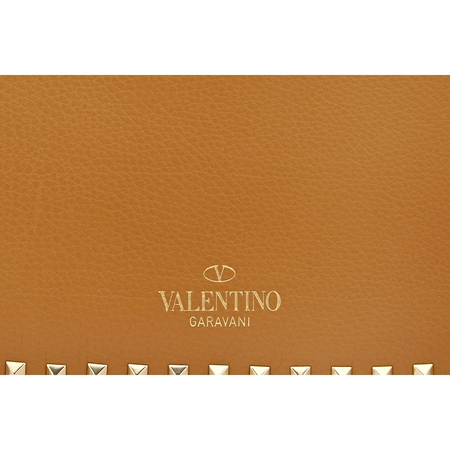 Valentino Rockstud Shoulder Bag- Tan RW0B0C25VSL 0MU