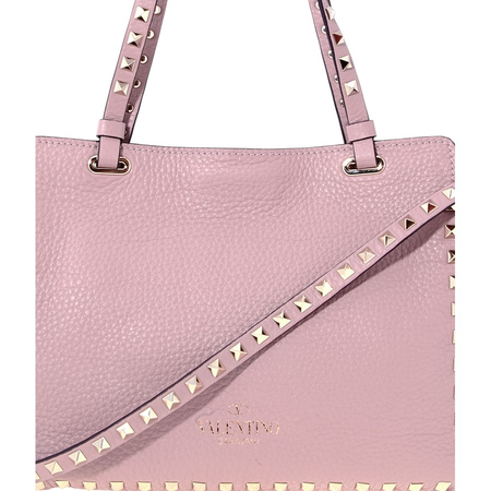 Valentino Rockstud Tote Bag- Lip Pink QW0B0037VSF-I83