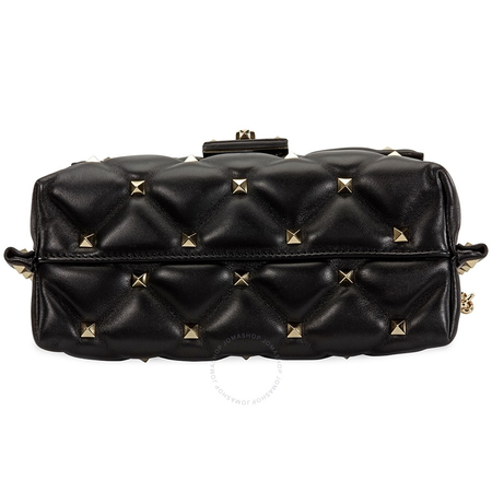 Valentino Small Candystud Crossbody Bag- Black RW2B0C72NAP-0NO