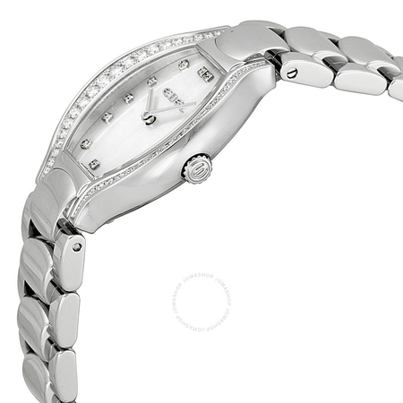 Ebel Beluga Tonneau Mother of Pearl Dial Diamond Ladies Watch 1215924