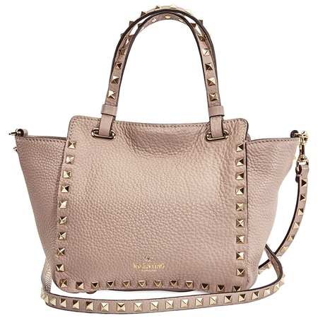 Valentino Rockstud Mini Tote- Poudre RW0B0861VSF P45