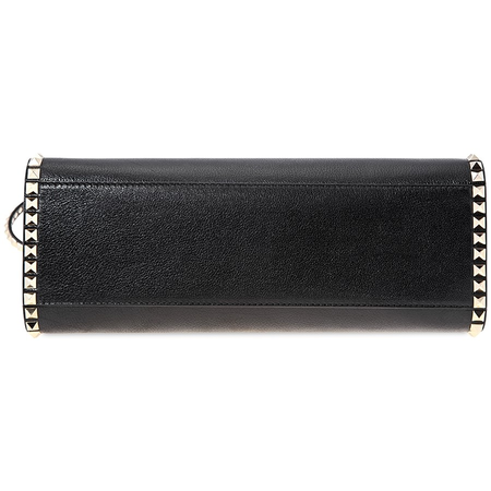 Valentino Rockstud Shoulder Bag- Black QW0B0C69KTQ-0NO