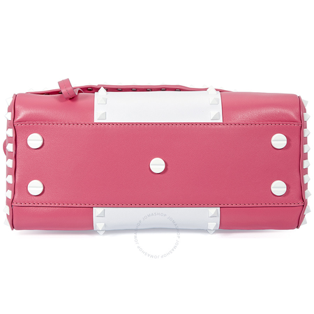 Valentino Rockstud Shoulder Bag- Bright Pink B0A85YDW 0S3