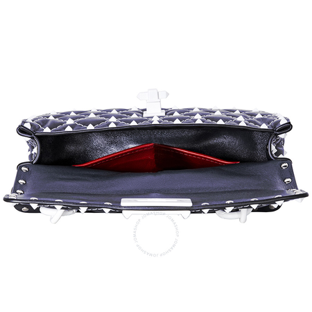 Valentino Rockstud Spike Small Shoulder Bag- Marine B0123RVH M30