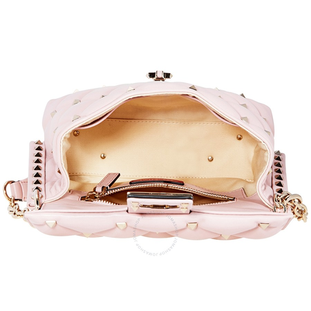 Valentino Small Candystud Crossbody Bag- Water Rose RW2B0C72NAP-W34
