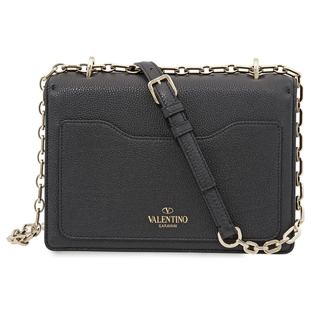 Valentino VLTN Uptown Shoulder Bag- Black RW2B0C92HUA 0NO