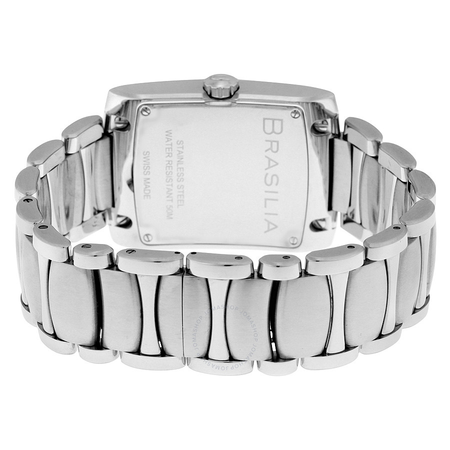 Ebel Brasilia Black Dial Stainless Steel Men's Watch 1215615