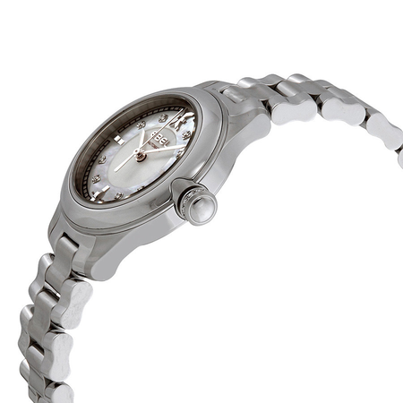 Ebel Onde Automatic Diamond Mother of Pearl Dial Ladies Watch 1216155