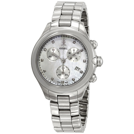 Ebel Onde Chronograph Diamond Ladies Watch 1216177