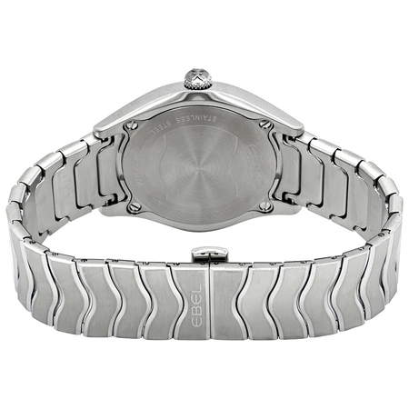 Ebel Wave Blue Dial Stainless Steel Men's Watch 1216238
