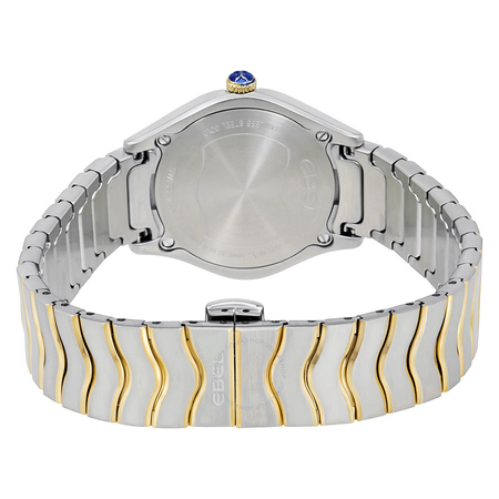 Ebel Wave Brown Galvanic Dial Ladies Watch 1216318