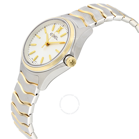 Ebel Wave Silver Dial Ladies Watch 1216195