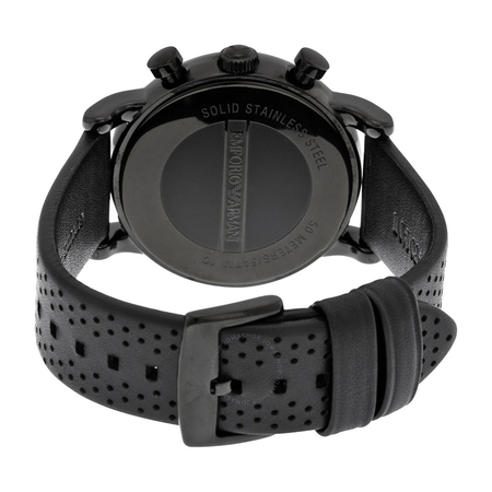 Emporio Armani Classic Chronograph Black Dial Men's Watch AR1737