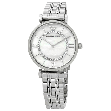 Emporio Armani Classic Mother of Pearl Dial Ladies Watch AR1908