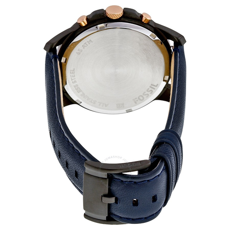Fossil Grant Chronograph Black and Blue Dial Men's Watch FS5061IE