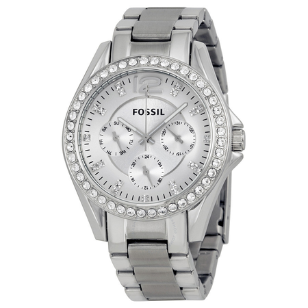 Fossil Riley Multi-Function Silver Dial Ladies Watch ES3202