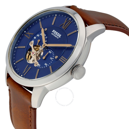 Fossil Townsman Automatic Blue Satin Dial Men's Watch ME3110