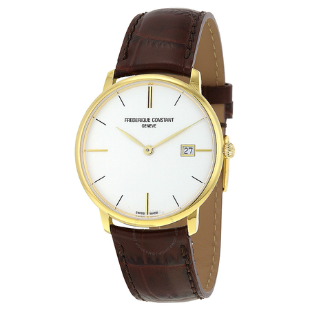 Frederique Constant Slimline Silver Dial Men's Watch FC-220V5S5