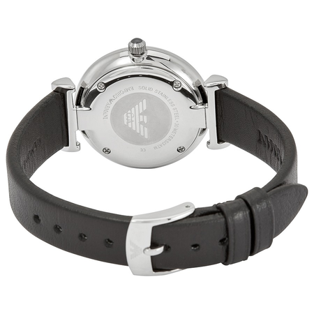Emporio Armani Marble Quartz Crystal Grey Dial Ladies Watch AR11171
