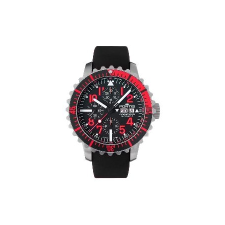 Fortis Marinemaster Chronograph Automatic Black Dial Men's Watch 671.23.43 K 671.23.43 K