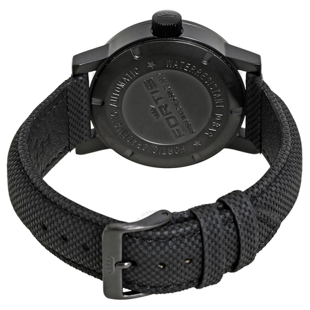 Fortis Spacematic Stealth Automatic Black Dial Men's Watch 623.18.18 LP.10