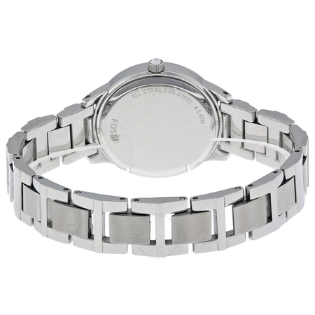 Fossil Glitz White Dial Stainless Steel Ladies Watch ES2362