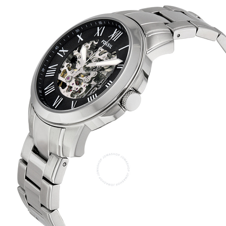 Fossil Grant Automatic Black Skeleton Dial Men's Watch ME3103