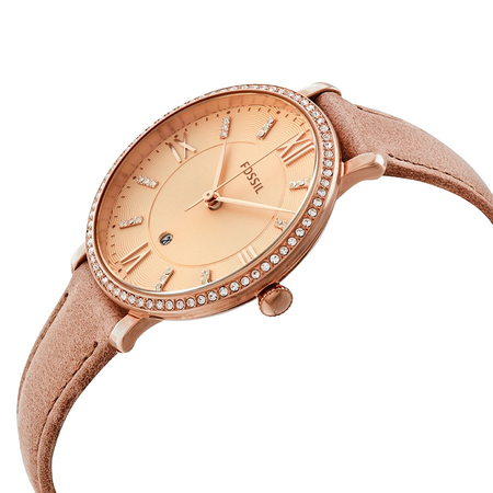Fossil Jacqueline Rose Crystal Dial Ladies Watch ES4292