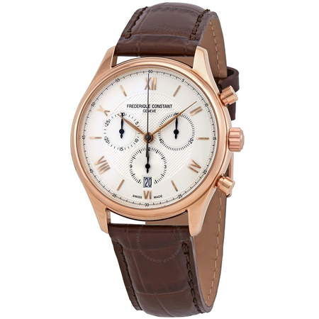Frederique Constant Classics Chronograph Quartz Silver Dial Men's Watch FC-292MV5B4
