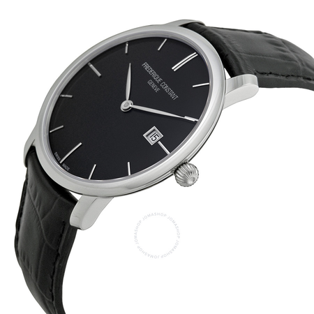 Frederique Constant Slim Line Black Dial Automatic Men's Watch FC-306G4S6