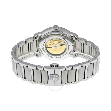 Frederique Constant Heart Beat Silver Guilloche Stainless Steel Men's Watch FC-315M4P6B3