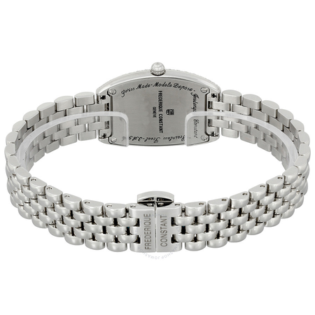 Frederique Constant Art Deco Mother of Pearl Silver Dial Ladies Diamond Watch FC- 235APW1TPV26B
