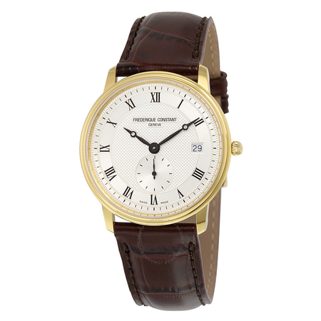 Frederique Constant Slim Line Silver Dial Men's Watch 245M4S5 FC-245M4S5