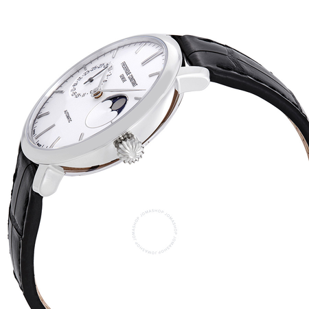 Frederique Constant Slimline Moonphase Automatic Silver Dial Men's Watch FC-702S3S6